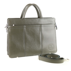 525 Teczka damska suwakowa-2komorowa-szara KEMER