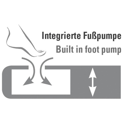 Materac High Peak Dayton 183x51x7,5cm c.szary 41006