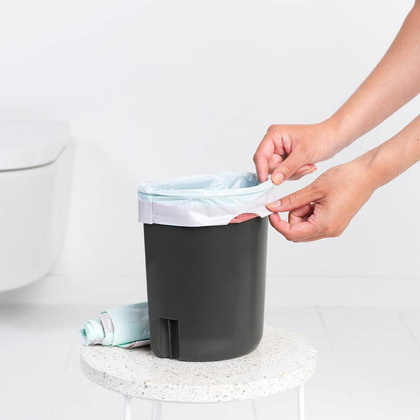 Kosz pedałowy do segregacji NewIcon 2 x 2L Stal matowa 280467