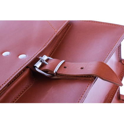 Raportówka 2-komorowa KEMER VOOC Vintage P37 Czarna