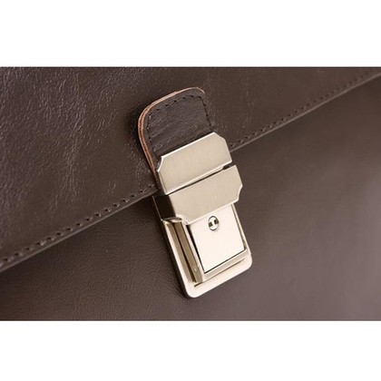 Torba skórzana na laptopa KEMER VOOC 15,6" EP8 brąz