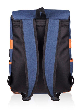 Plecak na laptop 15' KEMER SOLIER SV04 Granatowy - min. zamówienie 20 / 50 / 100 szt.