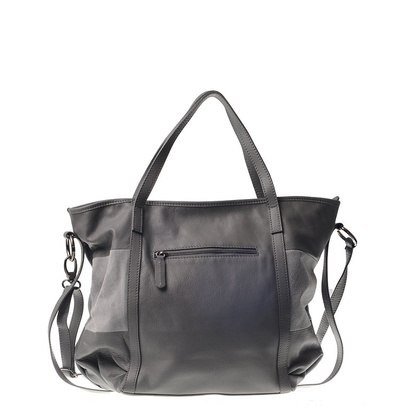 Torebka damska skórzana KEMER 378 Szara - min. zamówienie 20 / 50 / 100 szt.