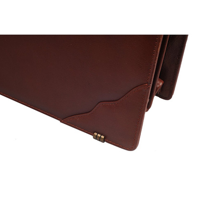 Teczka męska skórzana BELLUCCI T2 Brązowa - min. zamówienie 20 / 50 / 100 szt.