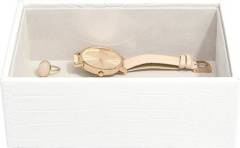 Szkatułka na biżuterię Stackers Croc open mini biała