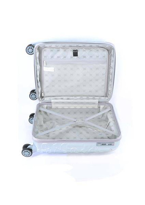 Walizka mała kabinowa ELLE Alors srebrna