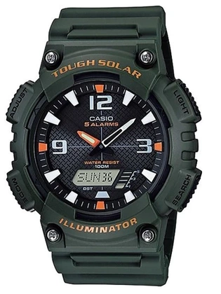 ZEGAREK MĘSKI CASIO AQ-S810W-3AV (zd044k) - SOLAR POWERED + BOX