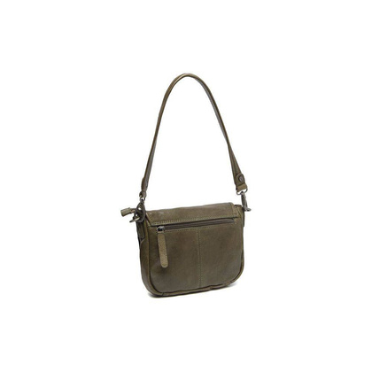 Torebka damska, listonoszka skórzana Zielona - min. zamówienie 20 / 50 / 100 szt.