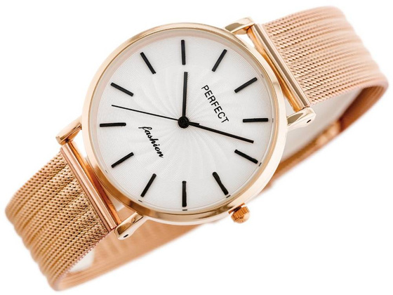 ZEGAREK DAMSKI PERFECT E334 - siatka (zp932f) + BOX