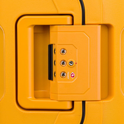 Mała kabinowa walizka PUCCINI OSAKA PP022C 6 Żółta