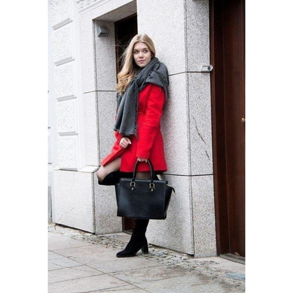 Torebka skórzana KEMER SOLIER FL11 Malinowa - min. zamówienie 20 / 50 / 100 szt.