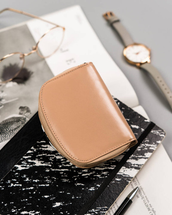 Portfel damski skorzany 43972 CIS 3320 BEIGE