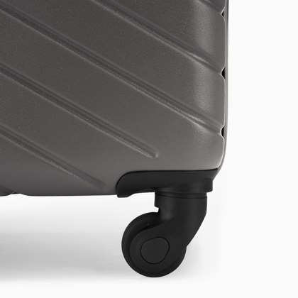 Średnia walizka PUCCINI MALAGA ABS027B 8 Szara