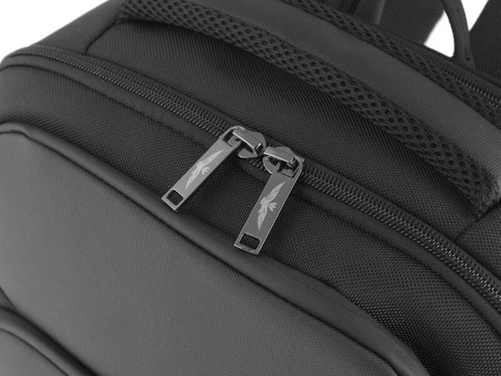 Plecak miejski na laptop 15' AERONAUTICA MILITARE Drone Czarny