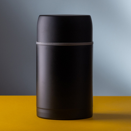 Pojemnik próżniowy UPOMINKARNIA Termo 800 ml Czarny