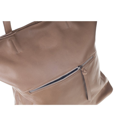 Torebka damska skórzana KEMER 168 Brązowa - min. zamówienie 20 / 50 / 100 szt.