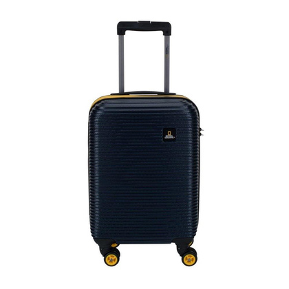 Mała kabinowa walizka NATIONAL GEOGRAPHIC Abroad Granatowy