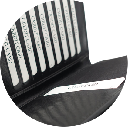 Etui na wizytówki KEMER 42001302 Brązowe - min. zamówienie 20 / 50 / 100 szt.