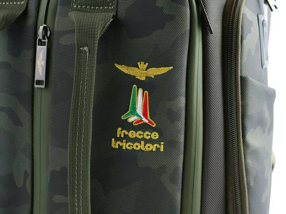 Plecak, torba sportowa na laptop 15' AERONAUTICA MILITARE Drone Zielony