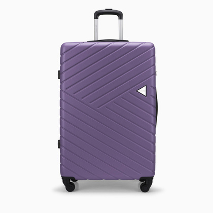 Duża walizka PUCCINI MALAGA ABS027A 7D Fioletowa