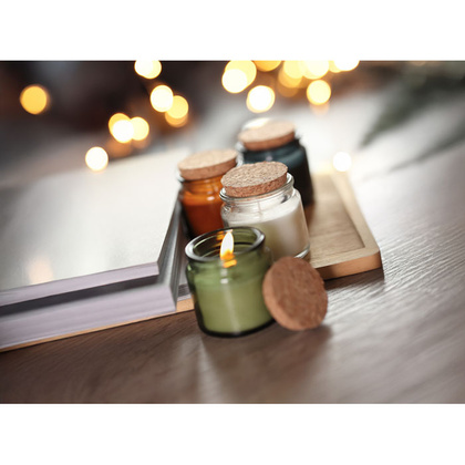 Świeca z wosku roślinnego 70gr