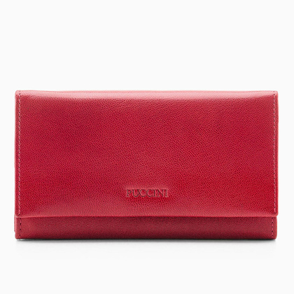 Portfel damski skórzany PUCCINI COMO CO1958 3 Czerwony