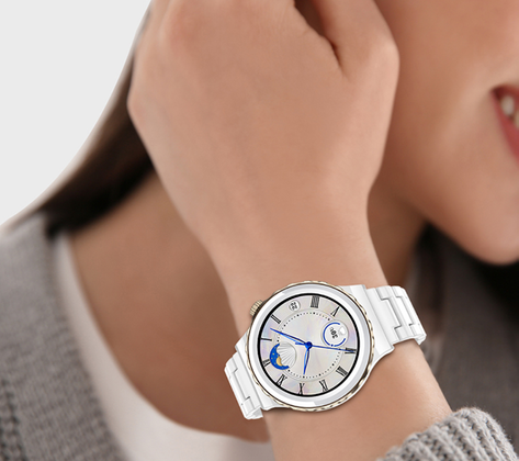 SMARTWATCH DAMSKI Rubicon RNCE92 - WYKONYWANIE POŁĄCZEŃ, CERAMIKA (sr038d)