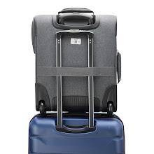 Delsey Maubert Mała miękka walizka kabinowa 45 cm antracyt