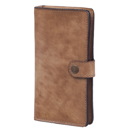 Portfel damski skórzany KEMER R6 Brązowy - min. zamówienie 20 / 50 / 100 szt.