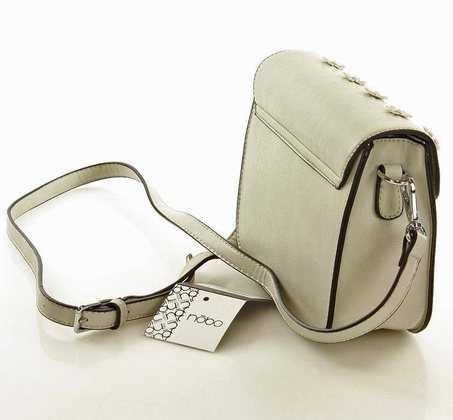 NOBO Ultrakobieca listonoszka z perełkami szary - min. zamówienie 20 / 50 / 100 szt.