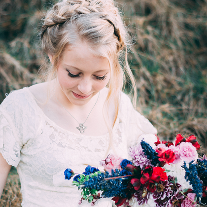 MINET Naszyjnik srebrny ANIOŁ