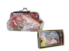 Portfelik duży - A. Mucha, Cztery pory roku, Wiosna (CARMANI)