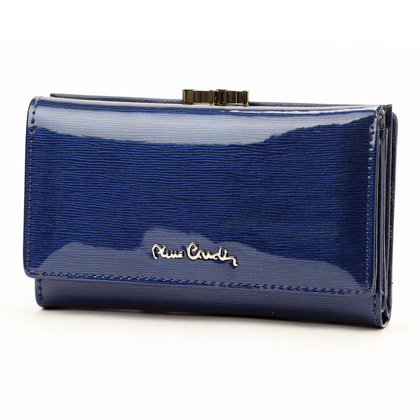 Portfel damski skórzany PIERRE CARDIN 05 LINE 108 Fioletowy