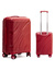 Zestaw 3 walizek KEMER RGL PP5 Rose red