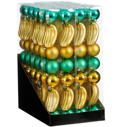 BOMBKA DEKORACYJNA PLASTIKOWA BEZPIECZNA 7SZT BANANY MICA