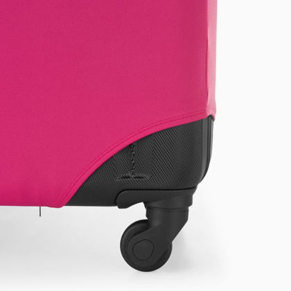 Elastyczny pokrowiec na małą walizkę PUCCINI PBC 3A Różowy