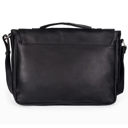 Torba męska na ramię KEMER SOLIER S31 Czarna - min. zamówienie 20 / 50 / 100 szt.