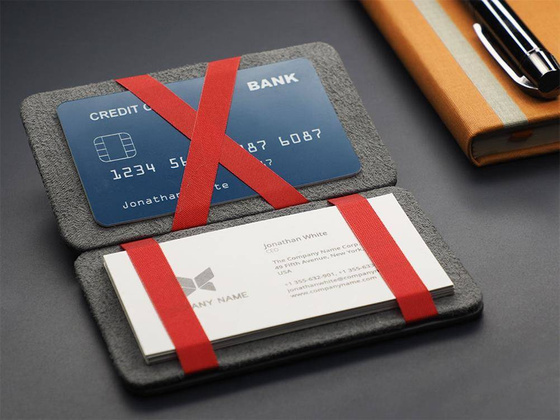 Etui na wizytówki 975119 - min. zamówienie 20 / 50 / 100 szt.