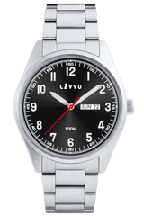 LAVVU Zegarek ze stali nierdzewnej FOSEN Blue Dark Grey