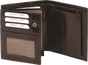 Portfel męski skórzany KEMER 31001302 Brązowy - min. zamówienie 20 / 50 / 100 szt.