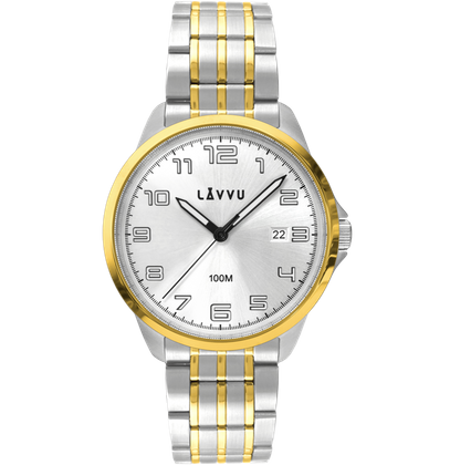LAVVU Stylowy zegarek ​ SORENSEN Gold