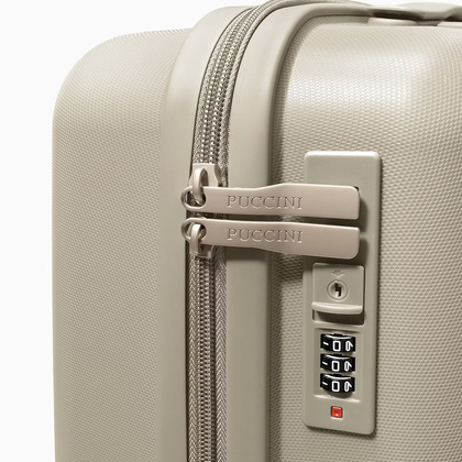 Średnia walizka PUCCINI TURIN PP030B 2A Beżowa