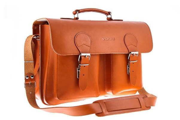 BIG torba 3w1 na laptopa KEMER VOOC Vintage P36 Koniak