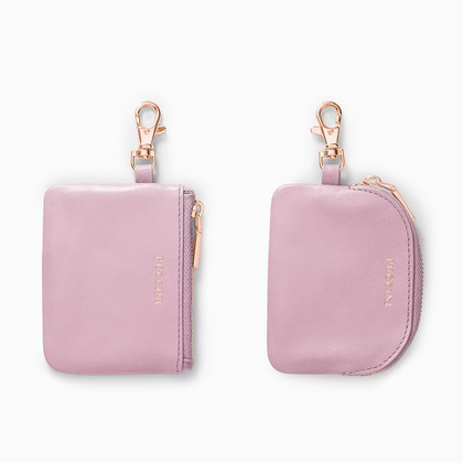 Brelok z saszetkami skórzanymi PUCCINI VULCANO ZN92512 3C Różowy