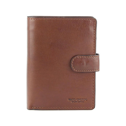 Portfel męski skórzany Mato Grosso 0703/17 20 RFID brązowy
