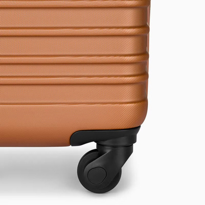 Średnia walizka PUCCINI ANTALYA ABS028B 9A Brązowa