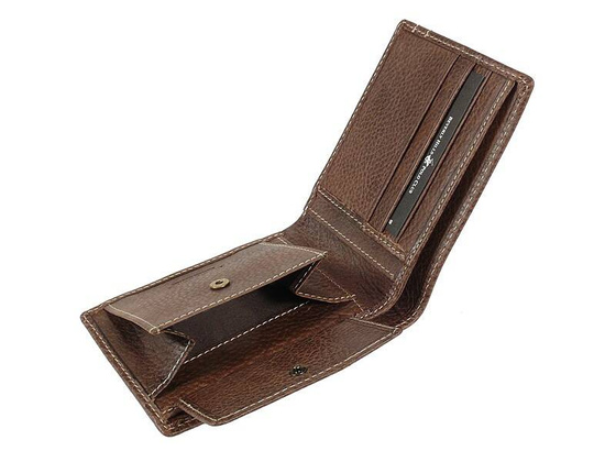 BH-392 TUCSON Portfel męski skórzany Brązowy