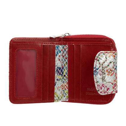 Dwustronny portfel damski BajuBaj ze skóry naturalnej – styl i funkcjonalność w jednym PD1026s154