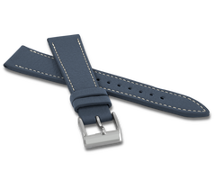 LAVVU Granatowy wodoodporny pasek DAVINCI z luksusowej skóry Top Grain - 22