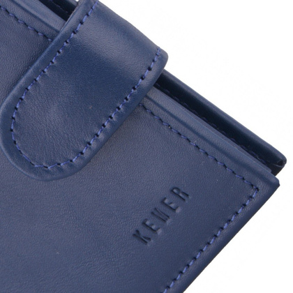 Portfel męski skórzany KEMER P29JN LK Granatowy - min. zamówienie 20 / 50 / 100 szt.